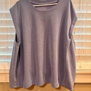 Athleta Women's Lavender Muscle Tee